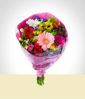 Agradecimiento - Mix Floral