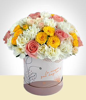Flores a Guatemala Caja Buen Da