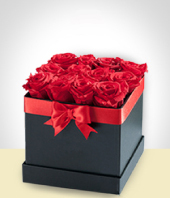 Festividades Prximas - Caja Velvet 12 rosas